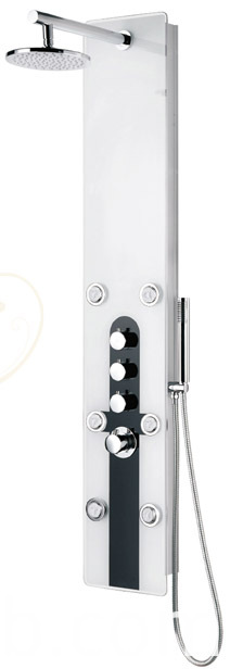 Tempered Glass Shower Panel (JX-9607)